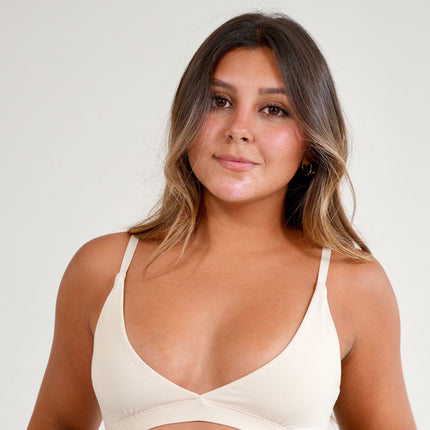 Bra: Triangle cotton