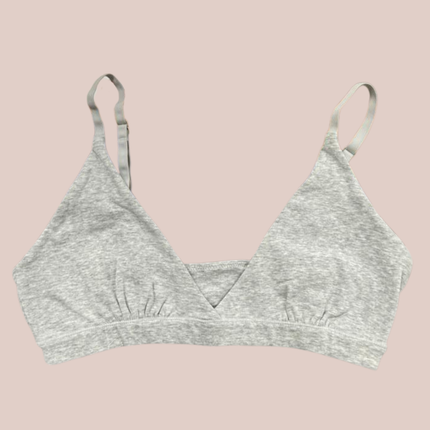 Bra: Triangle cotton